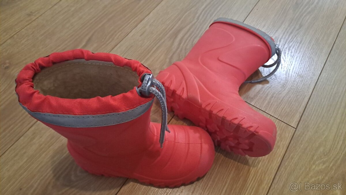 Zateplené detské gumáky DEMAR - 2