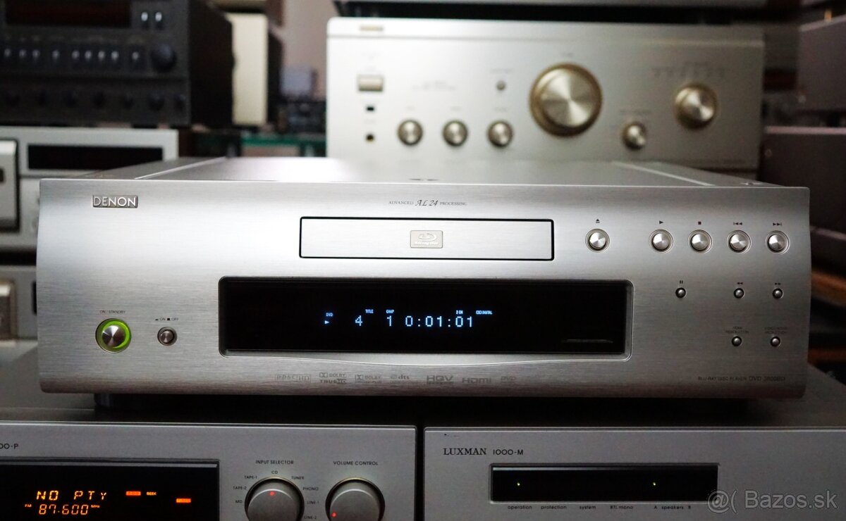 DENON DVD 3800 BD BLU RAY DISC PLAYER včetně DO - 2