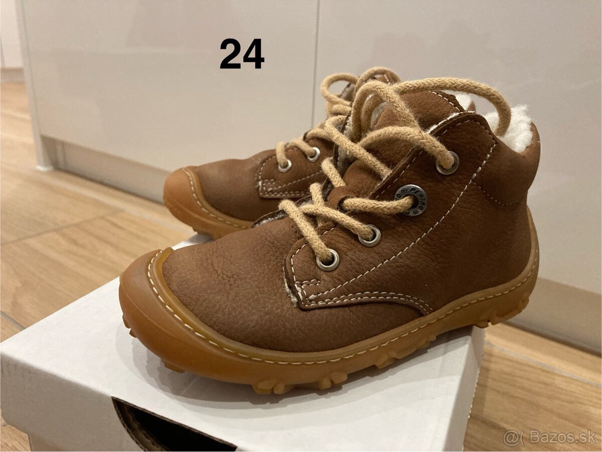 Barefoot zimné topánky 24 - 2