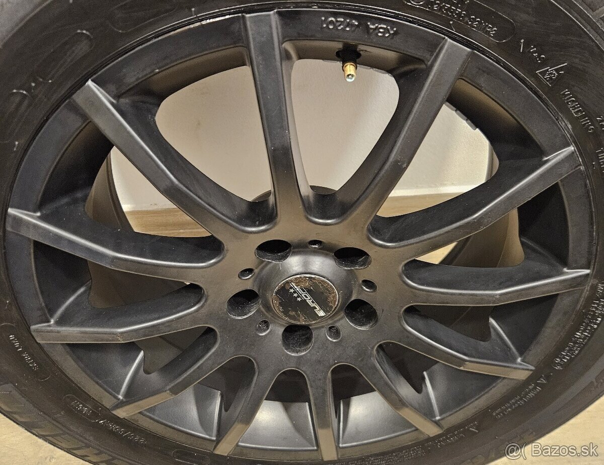 Čierne hliníkové disky - 5x112 r17 - 2