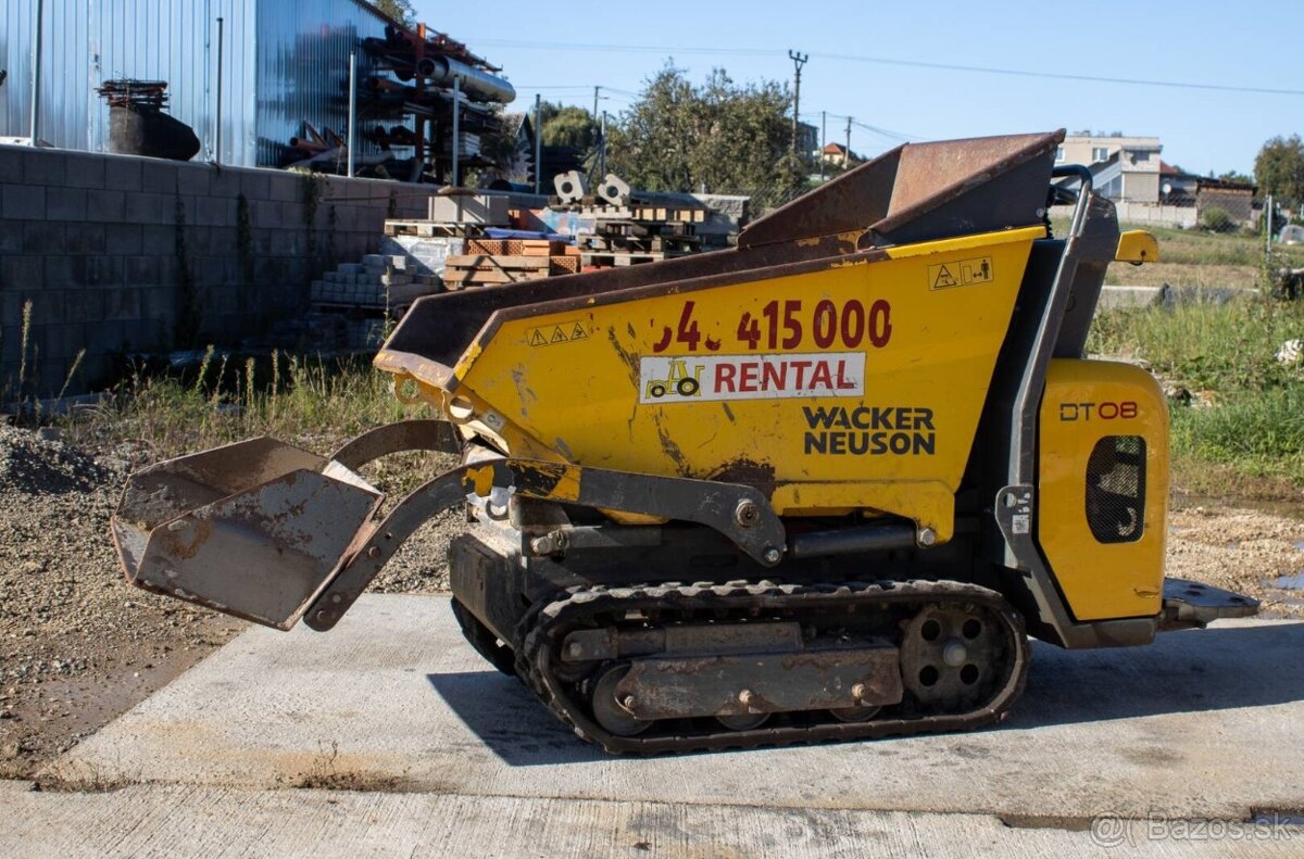 Wacker Neuson DT08 samonakladací mini dumper - 2