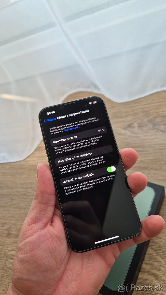 Apple Iphone 13 PRO 128gb, green, zelený - 2