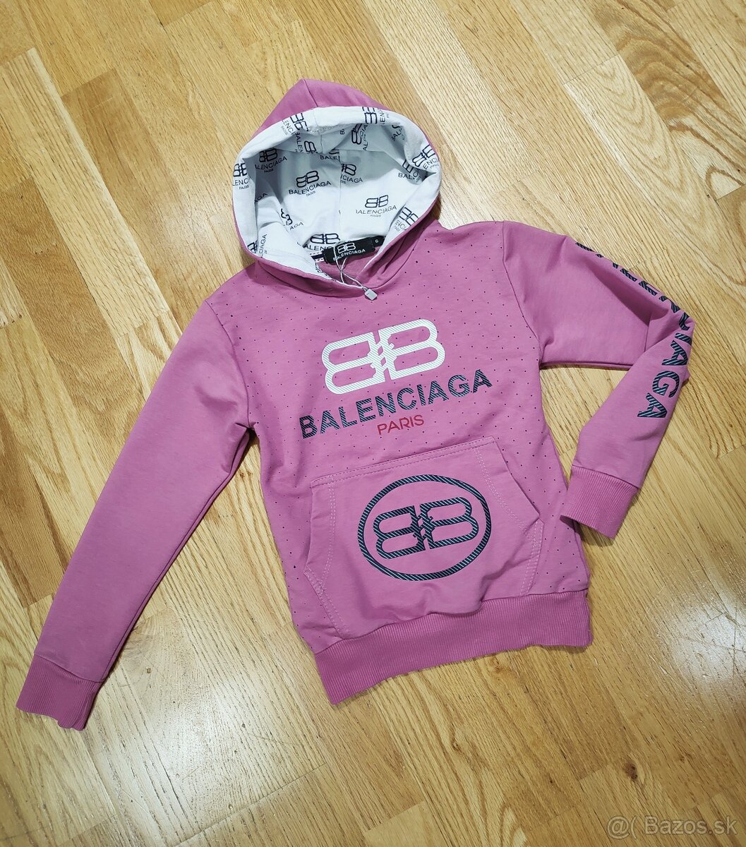 2x dievčenská mikina 5-6 rokov - 2