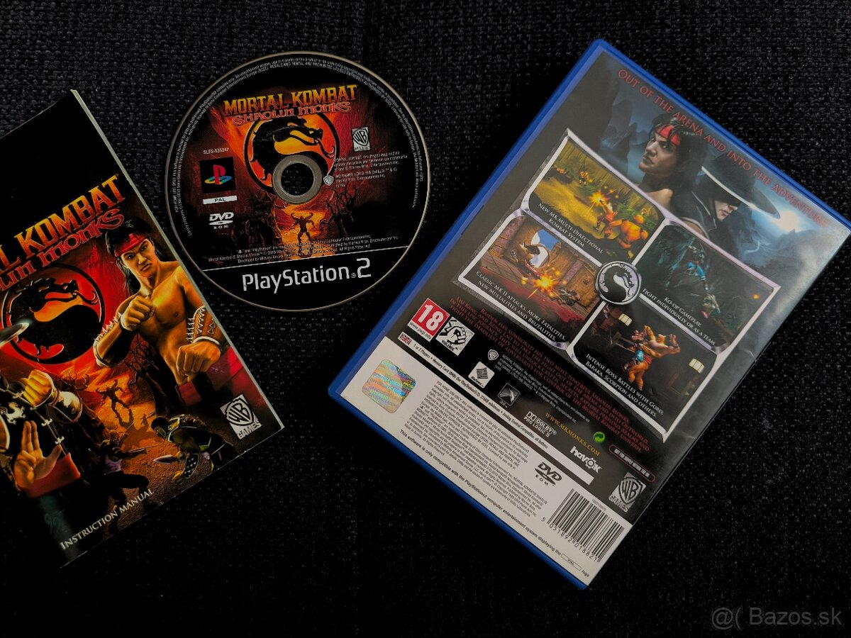 Mortal kombat Shaolin Monks PS2 - 2