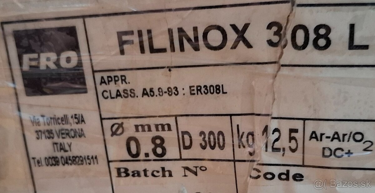 Nerezovy drot na zvaranie - 2