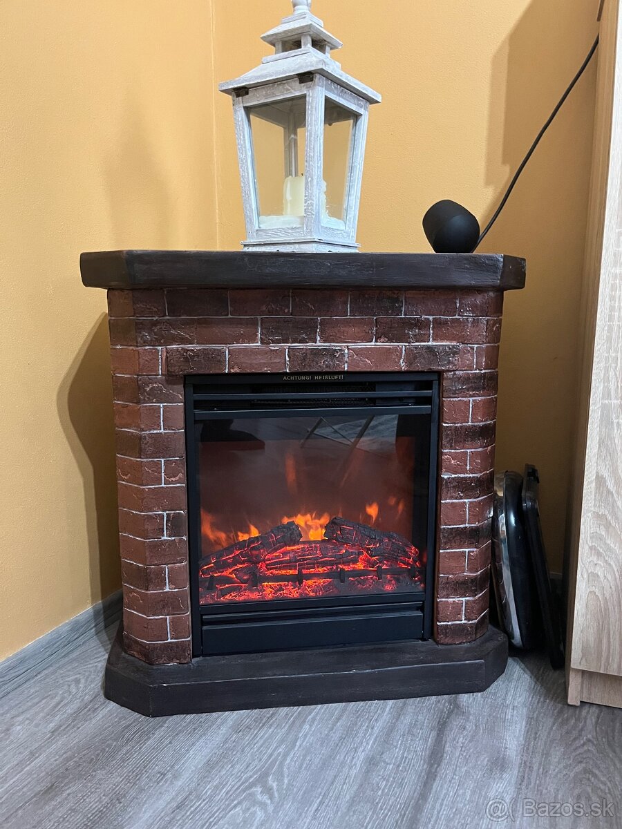 Elektrický krb Klarstein Villach, 1800W - 2