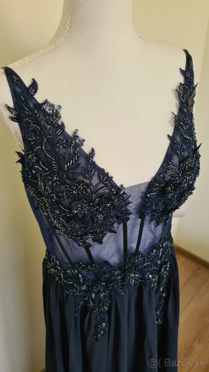 Luxusné spoločenské šaty L/XL - 2