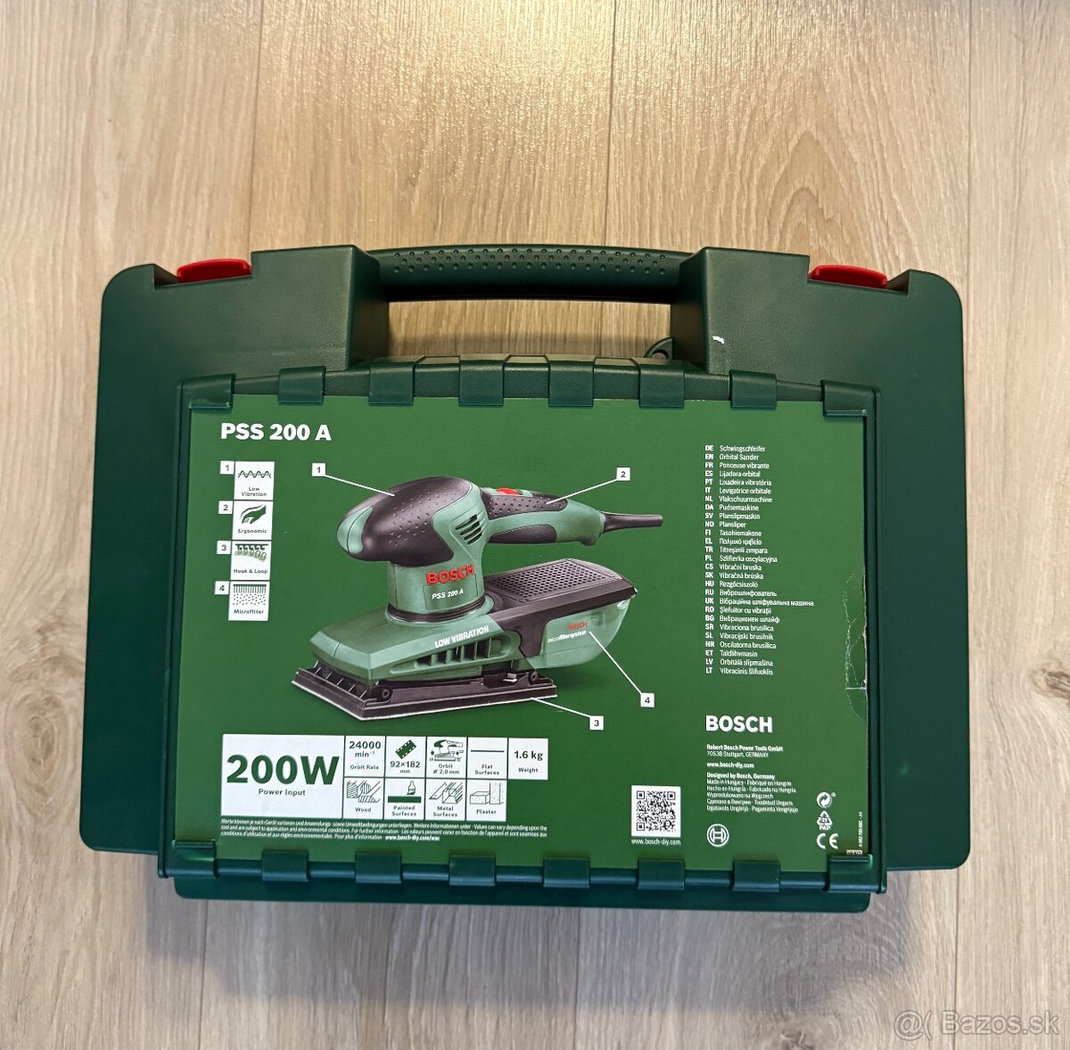 Vibračná brúska Bosch PSS 200 A - 2