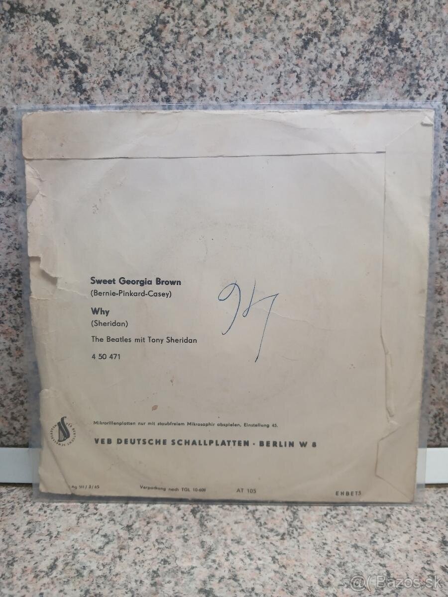The Beatles – Sweet Georgia Brown / Why SP - 2