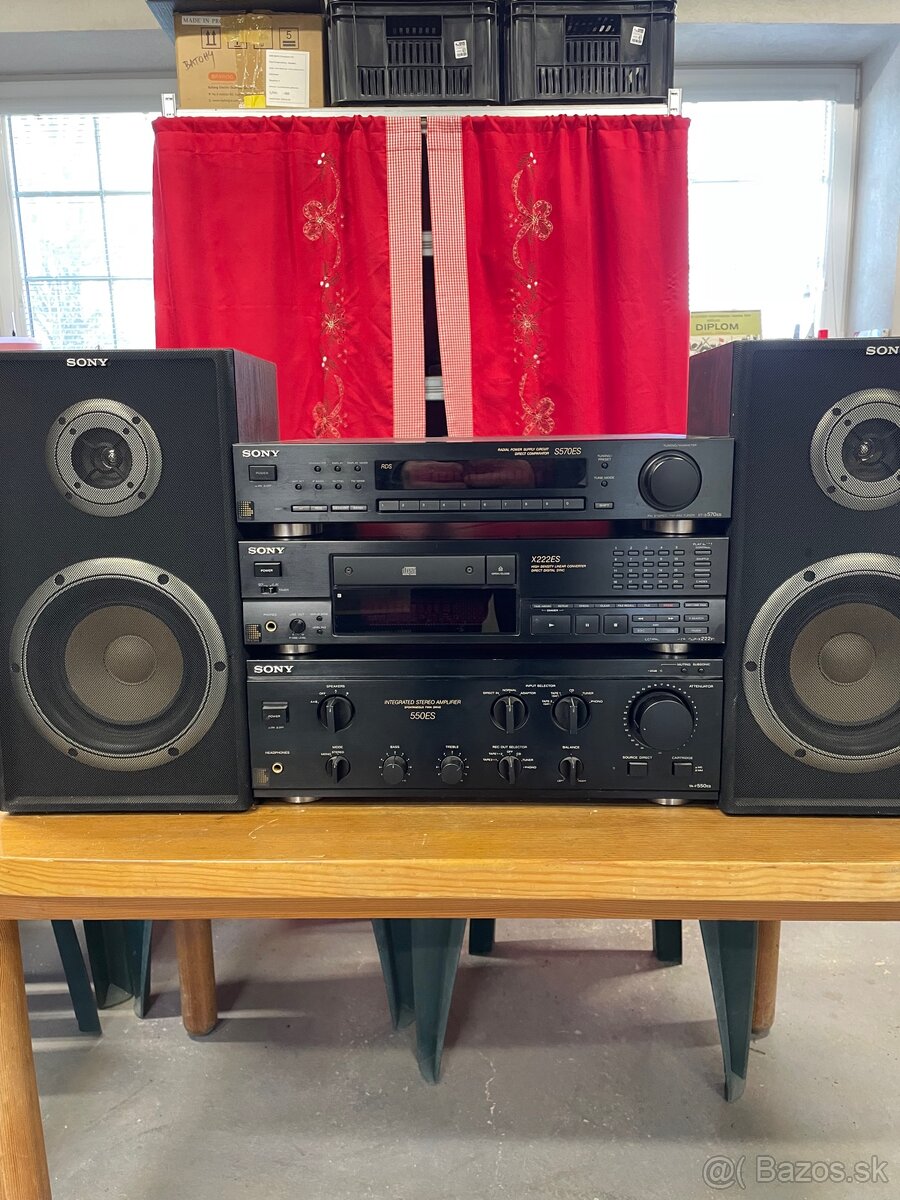 SONY ES legendárna hifi zostava - 2