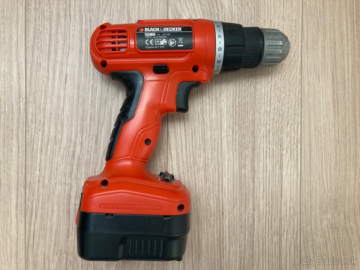 Black&Decker EPC12 ručná vrtačka - 2