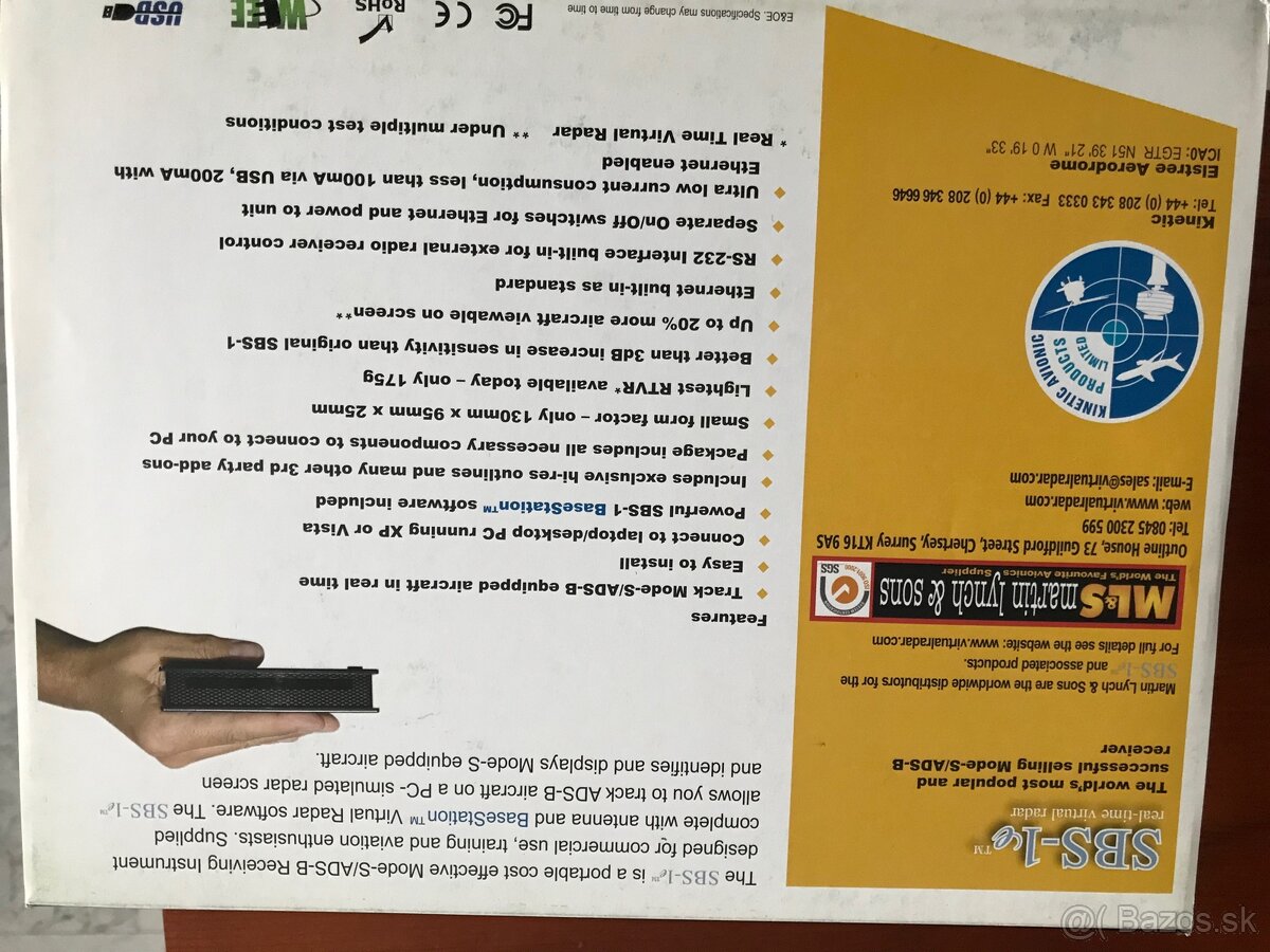 Letecky rádiový radar, ste nezávislý od internetu. - 2