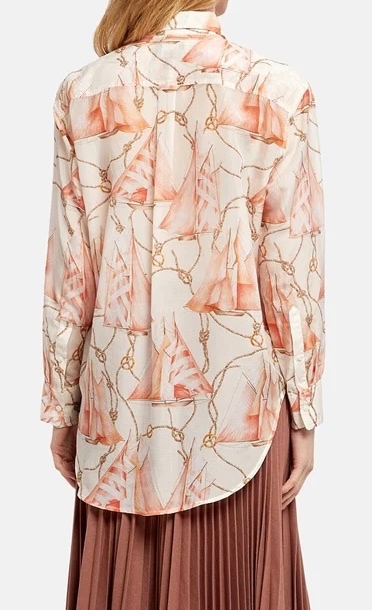 Hodvábna blúzka GANT - 2