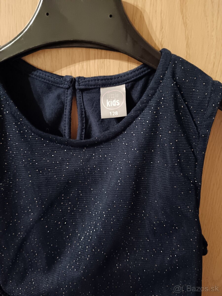 Šaty trblietavé 128 - 2