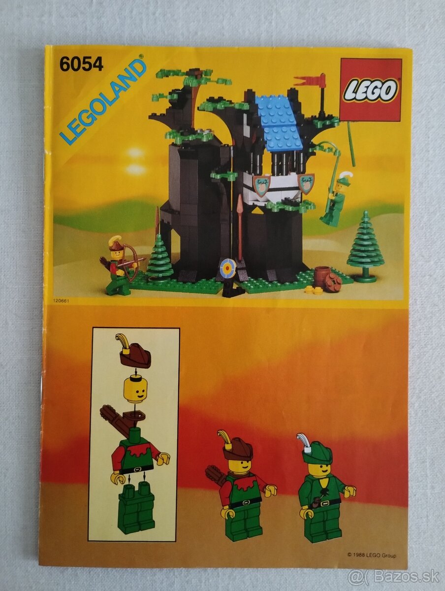 LEGO Castle 6054 Forestmen's Hideout - 2