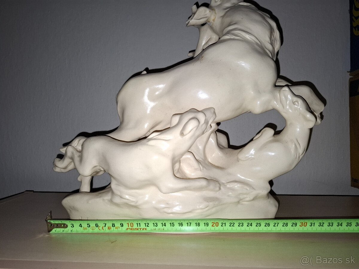 Keramická soška jeleňa - 2