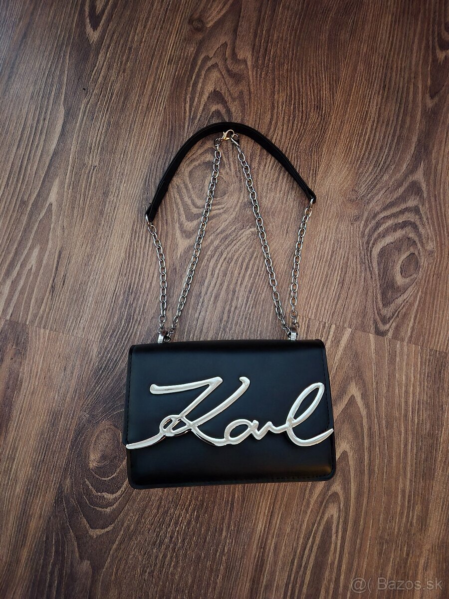 kabelka Karl Lagerfeld čierna - 2