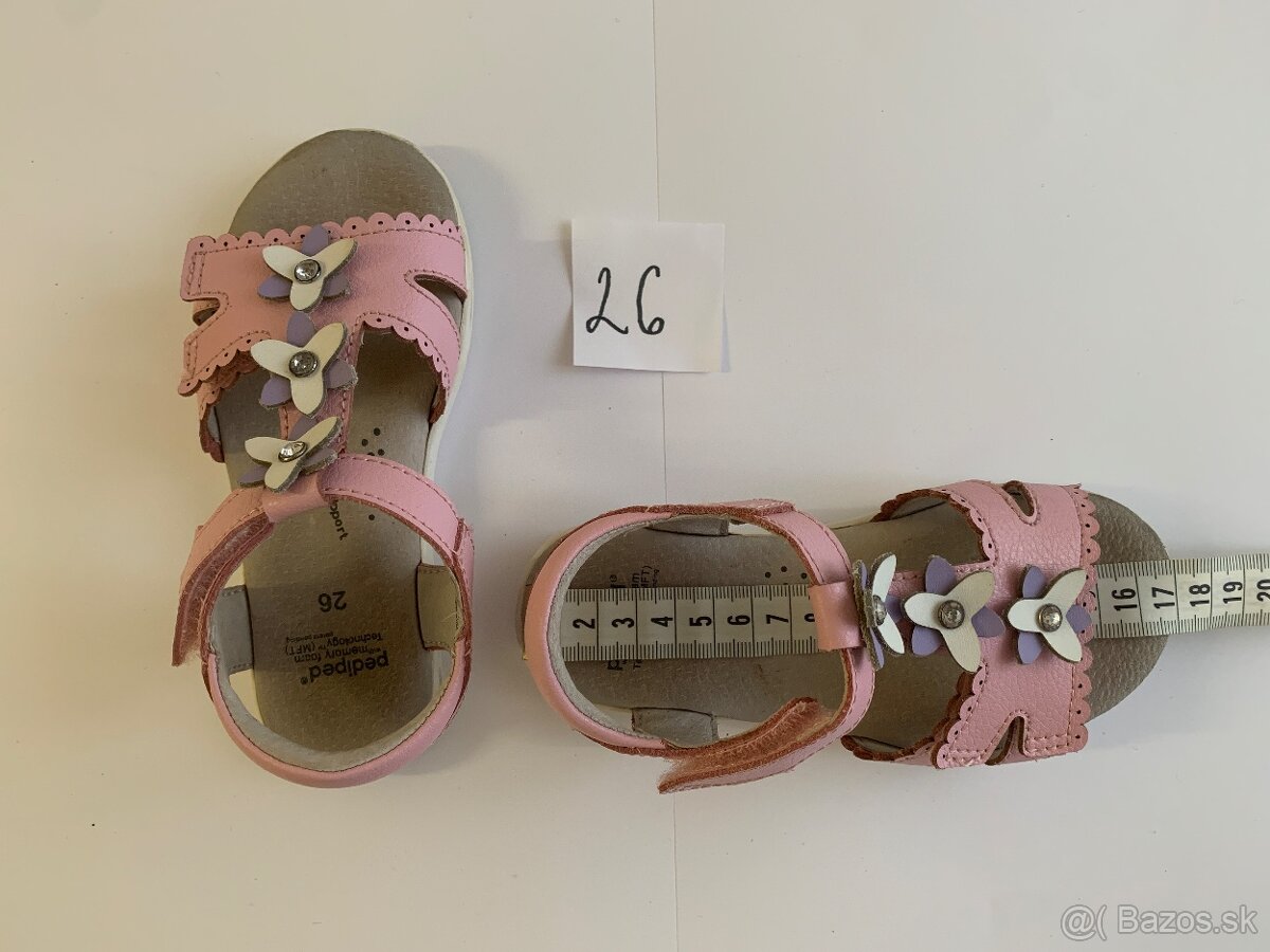 Detské sandále zn. Pediped veľ. 26 a 27 - 2