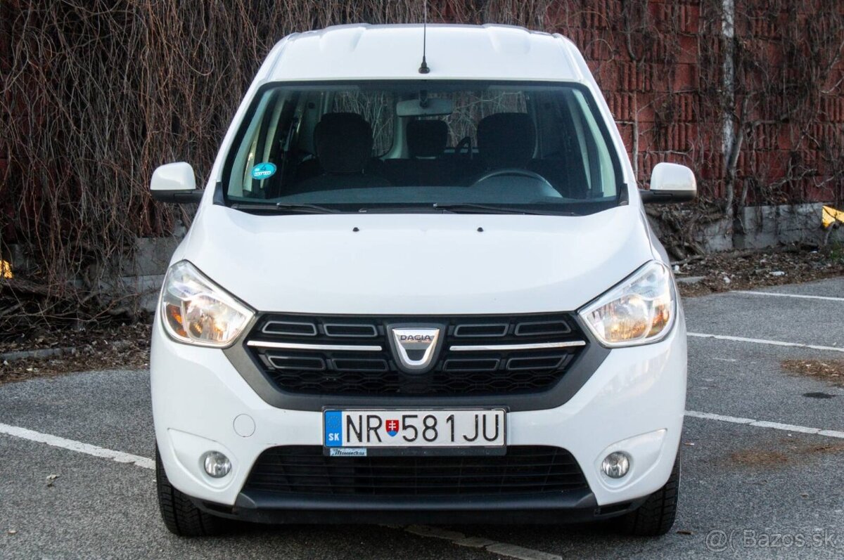 Dacia Dokker 1.6i 2017 5-miestna TOP STAV - 2
