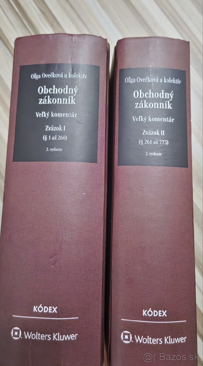 Komentár Obchodný zákonník - 2