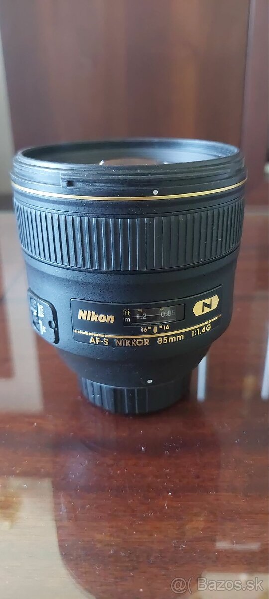 Predám objektív Nikon AF-S nikkor 85mm 1.4 - 2
