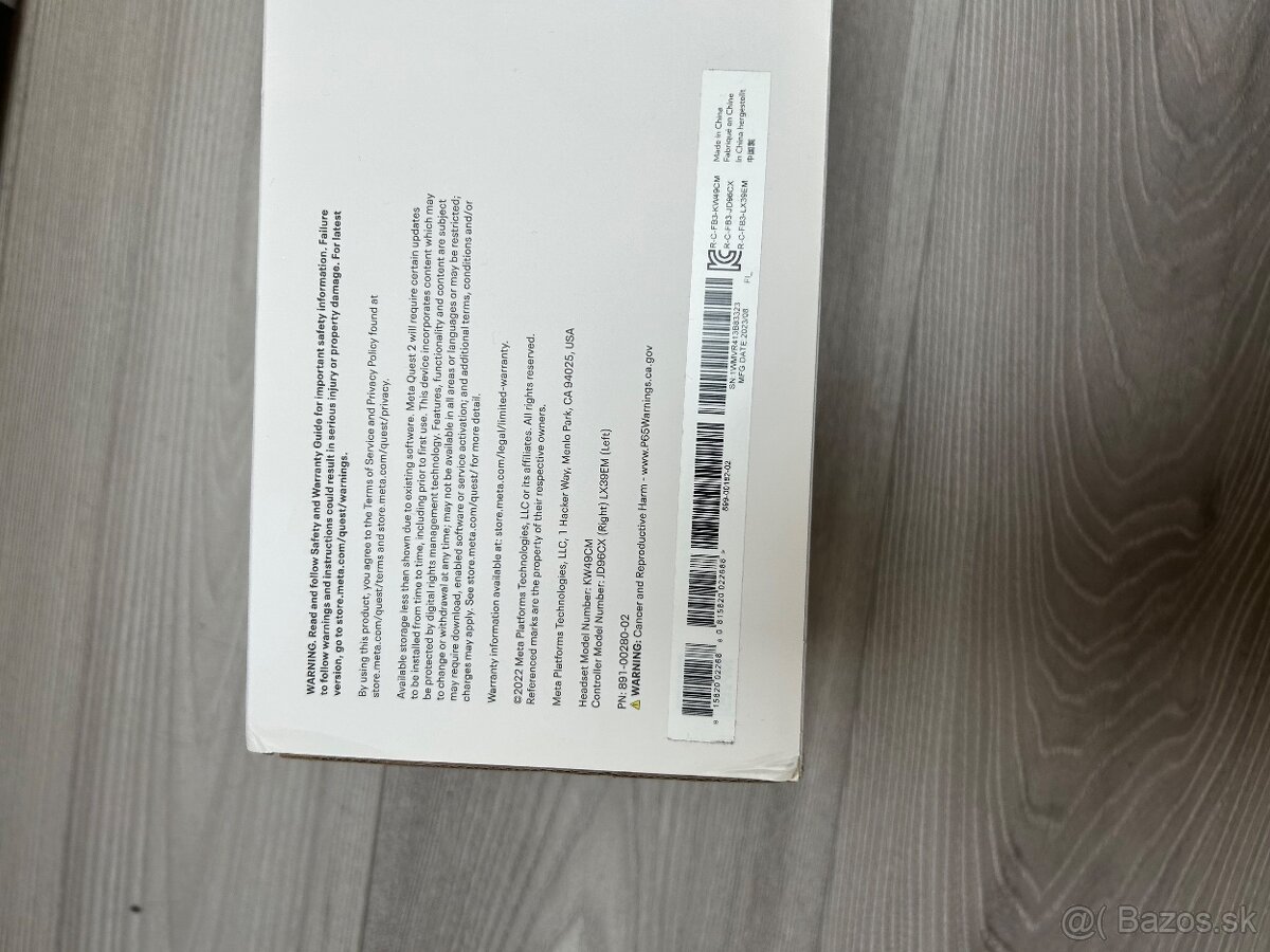 META QUEST 2, 128GB - 2