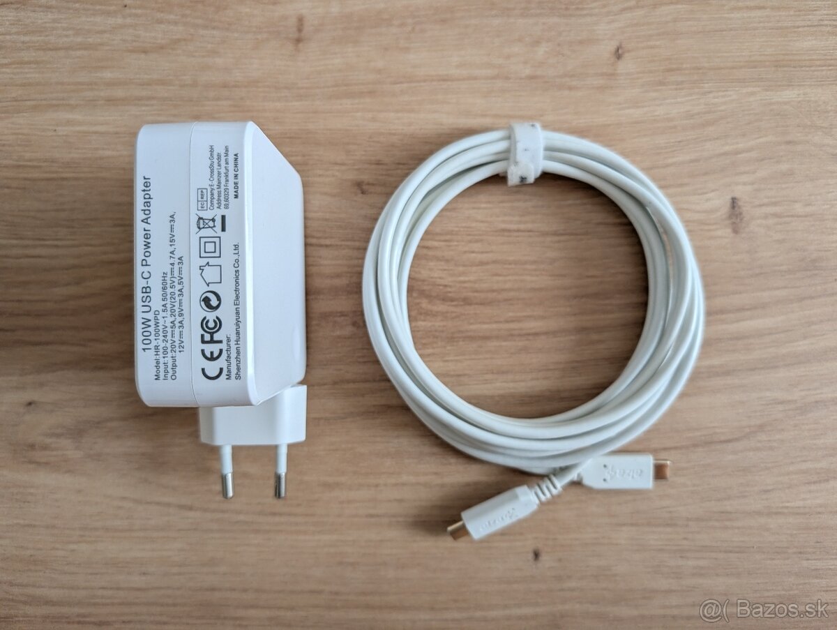 100W nabíjačka + 3m USB-C kábel - 2