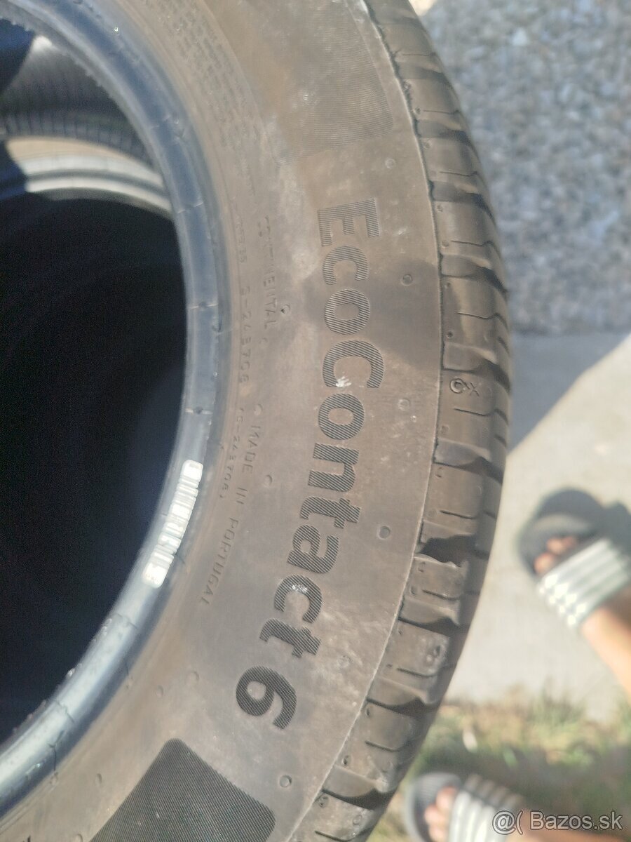 185/60 r14 letné pneumatiky, Continental - 2