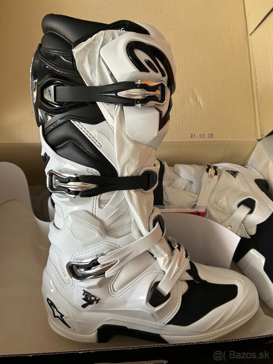 Alpinestars tech 7 MX, č.43, model 2027 - 2