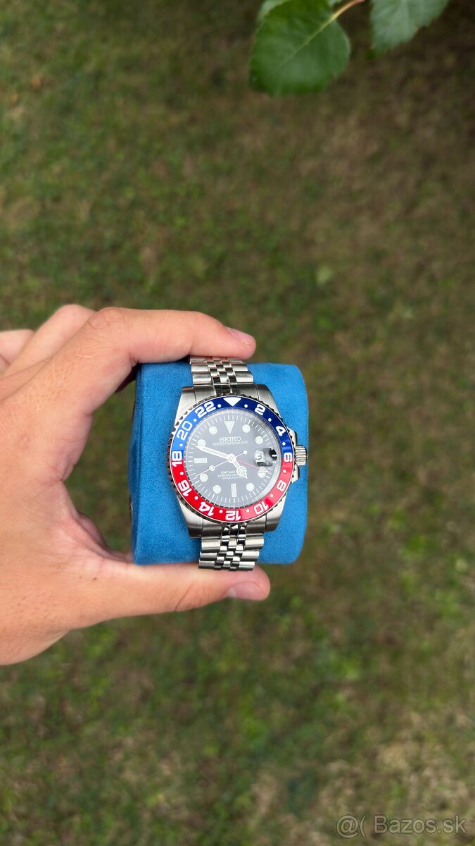 Hodinky Seiko mod GMT master - 2