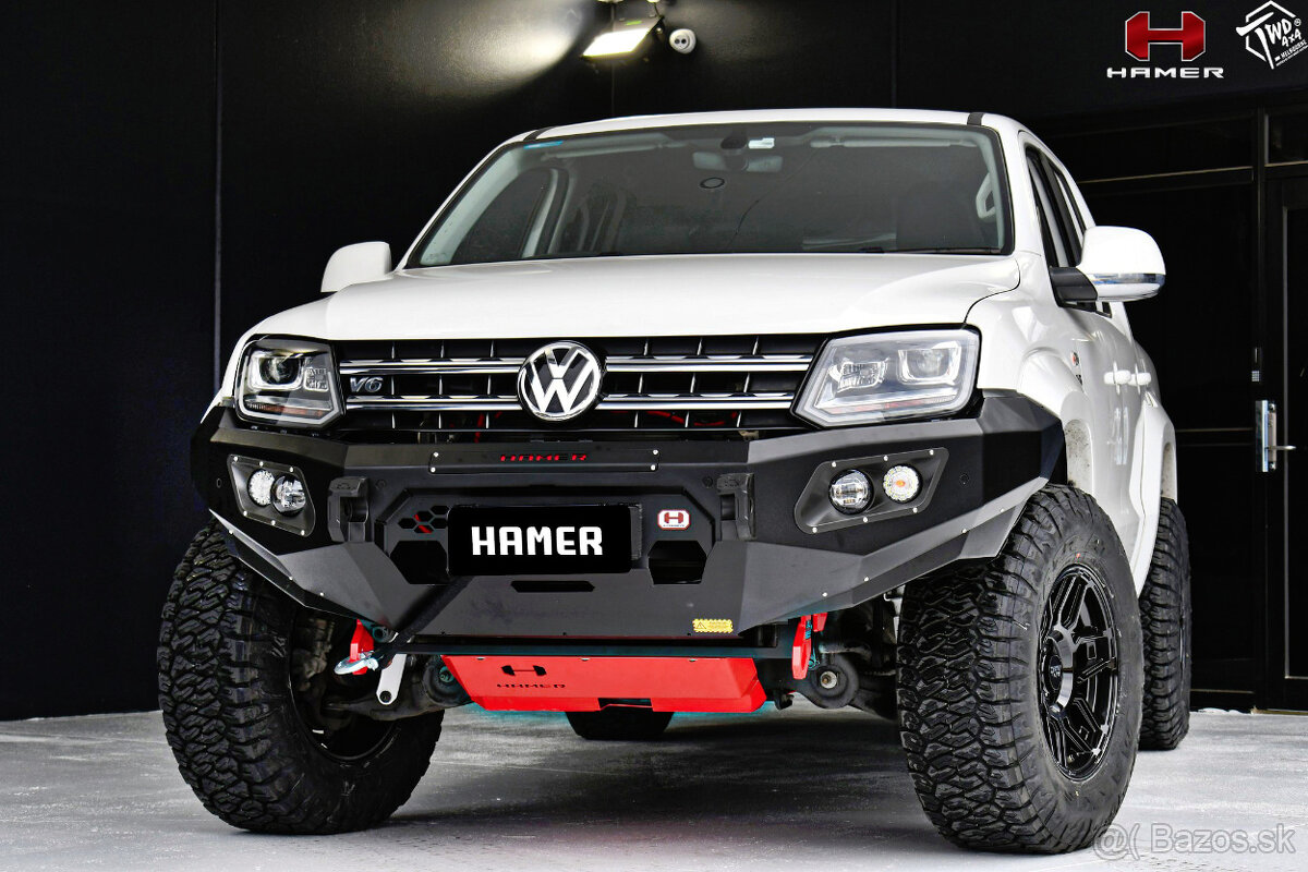 Predný pevnostný nárazník HAMER na VW Amarok 2010-2021