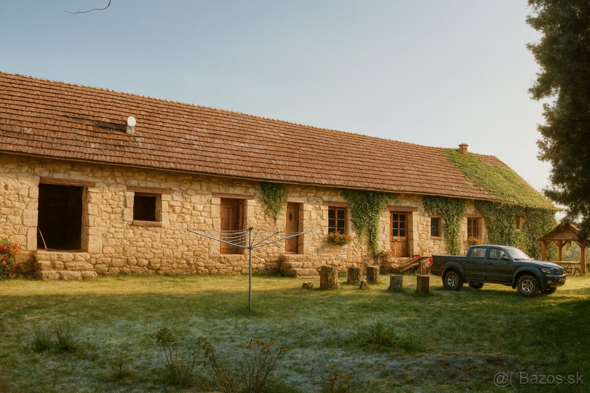 Dobré Reality ponúkajú rozsiahly vidiecky majetok - 2