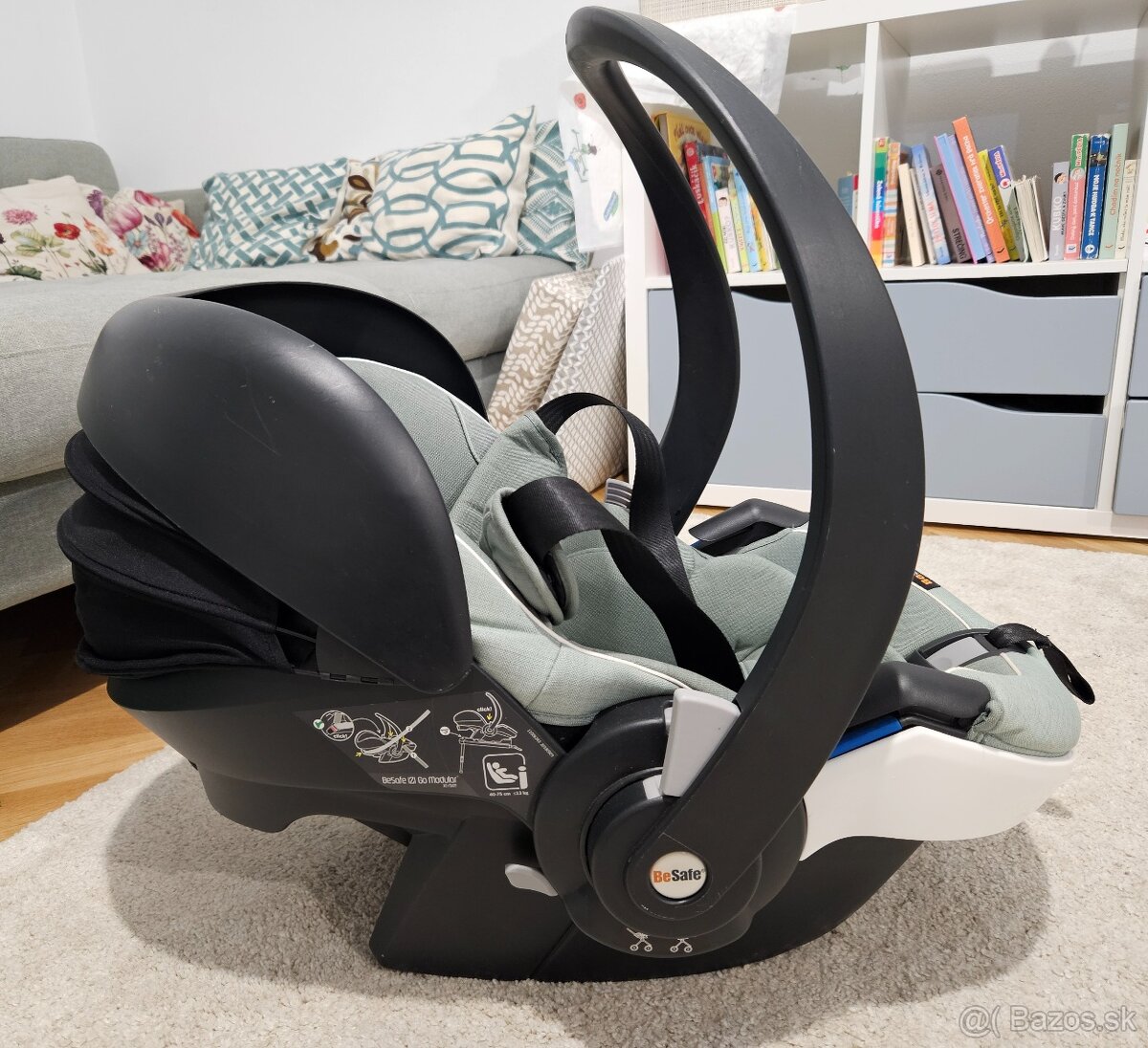 Vajíčko BeSafe + ISOfix báza set iZi Go Modular i-Size X1 - 2