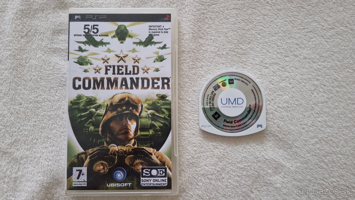 Hra Field Commander (PSP) - Promo Disc - 2