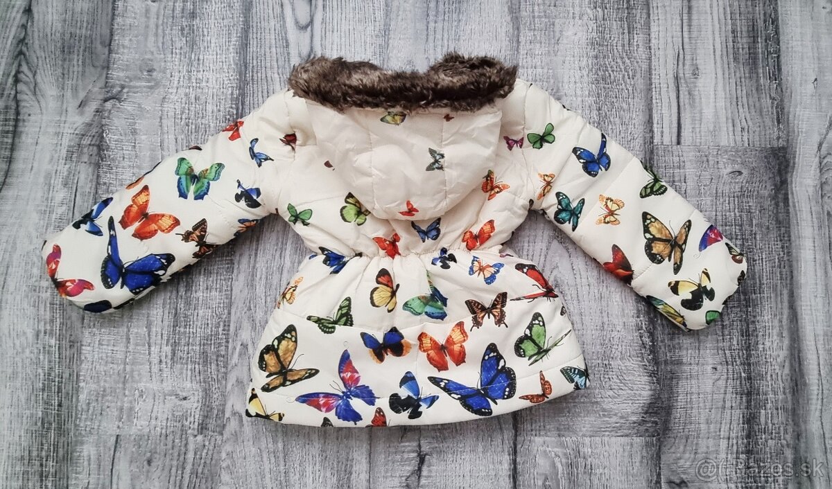 Detska bundička dievčenská veľkosť 110 - 2