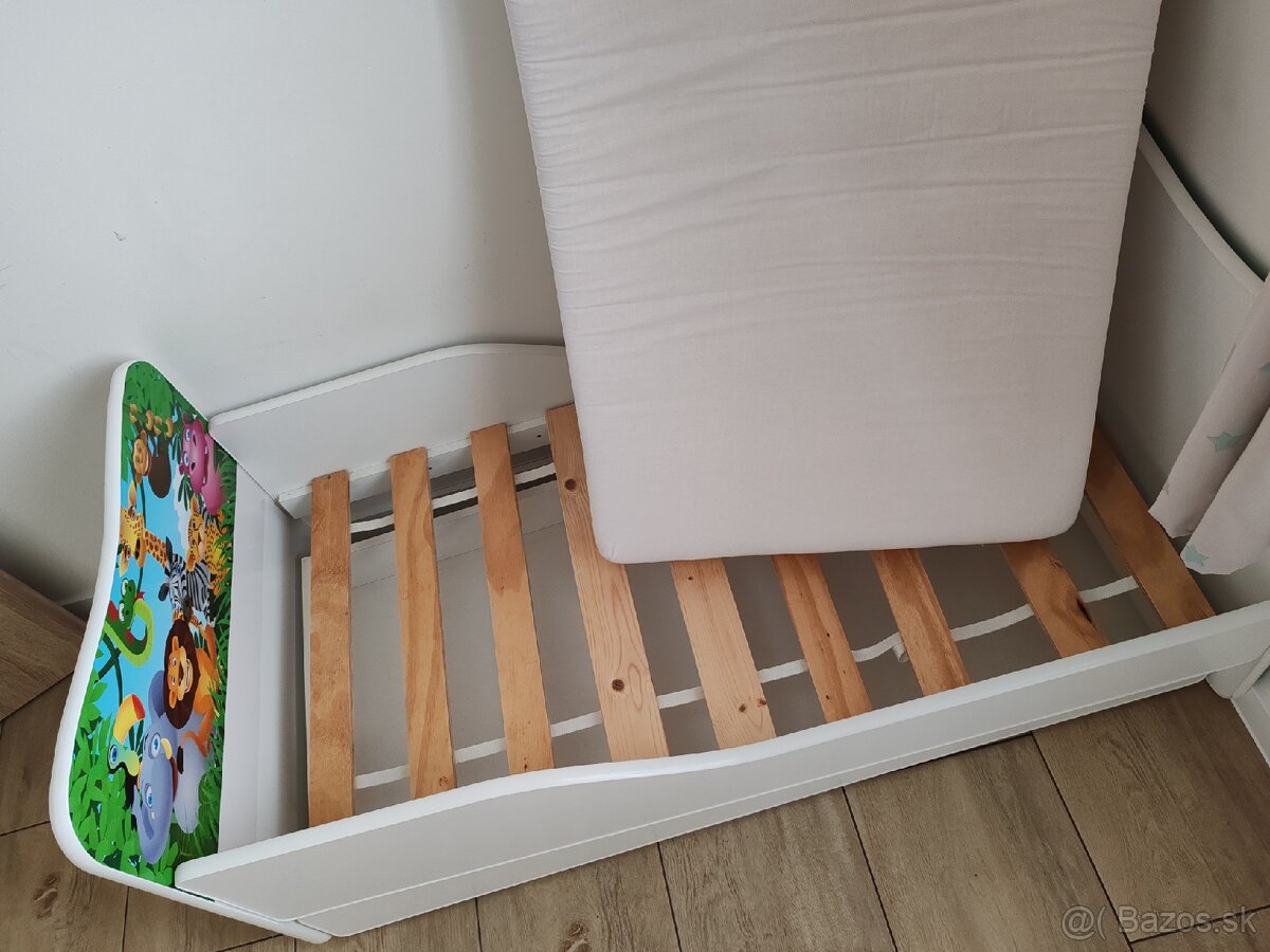 Detská posteľ, skrinka - 2