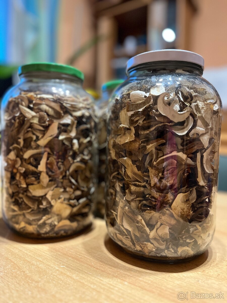 Sušené dubáky - 2