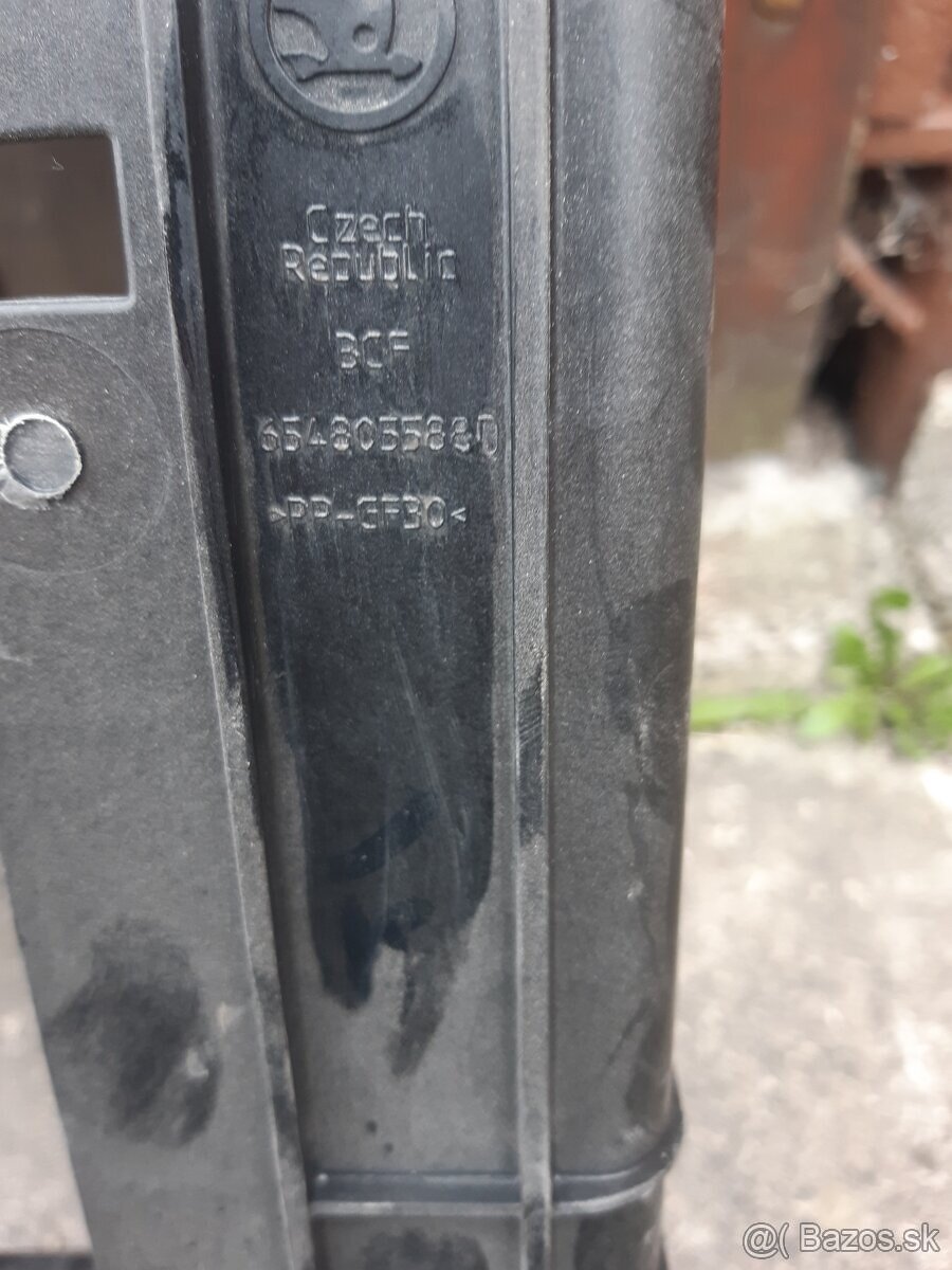 skoda scala predna stena chladicov - 2