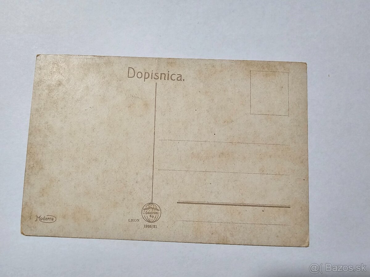 Bratislava 1926 budova minster. obchodu - 2