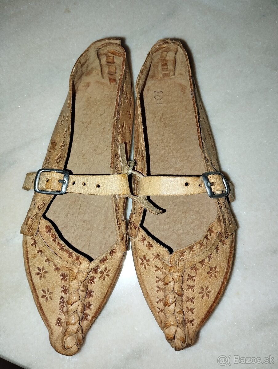 Kožené topánočky - 2