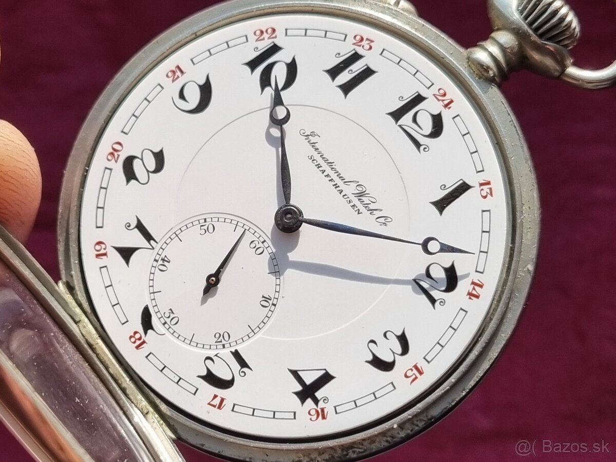 Vreckové hodinky IWC. - 2