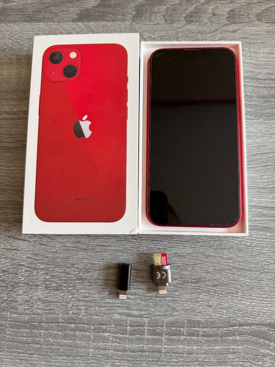 Predám Apple iPhone 13 128gb red - 2