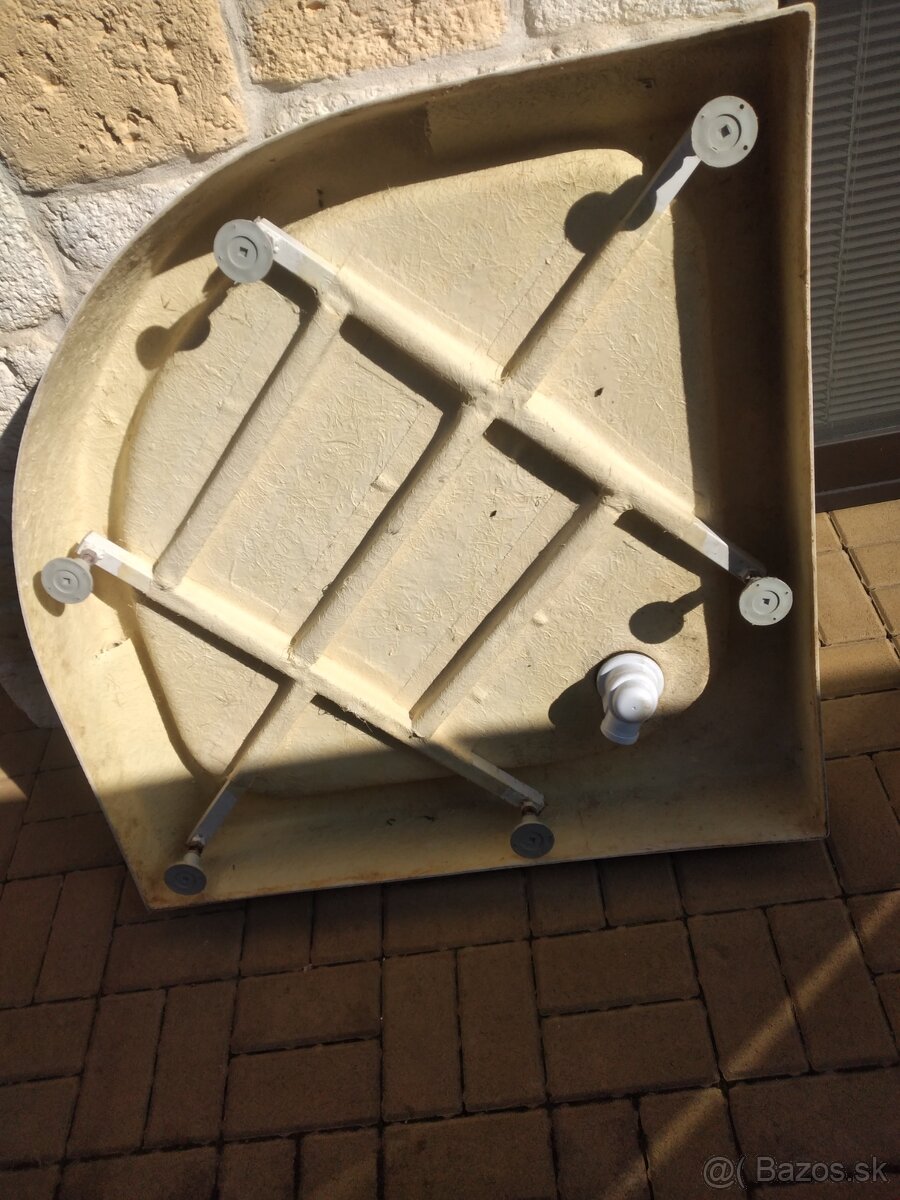 Sprchová vanička stvrtkruh 90x90 - 2