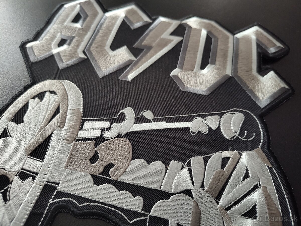 AC/DC nášivka veľká - 2