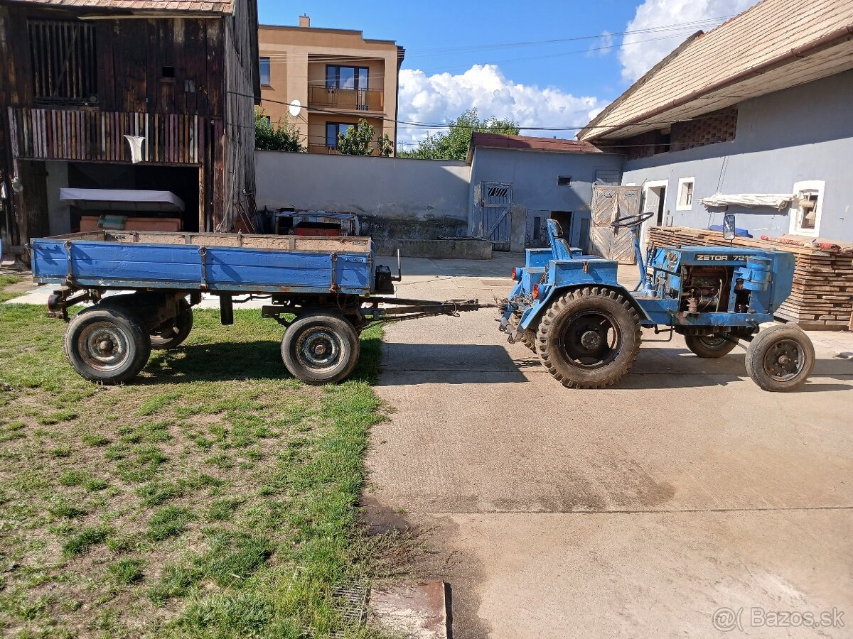 Predám malotraktor a vlečkou - 2