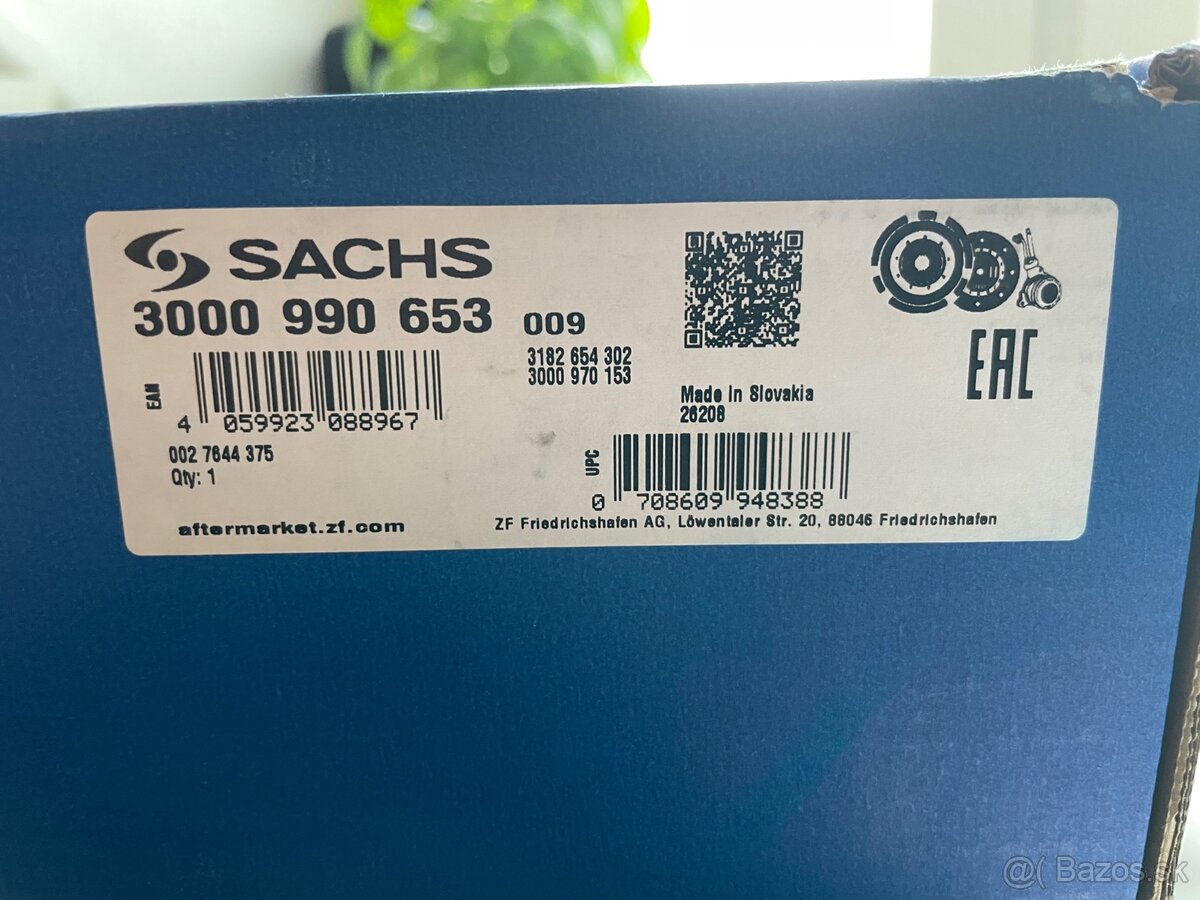 Spojka Sachs 3000 990 653 – Ford Connect - 2