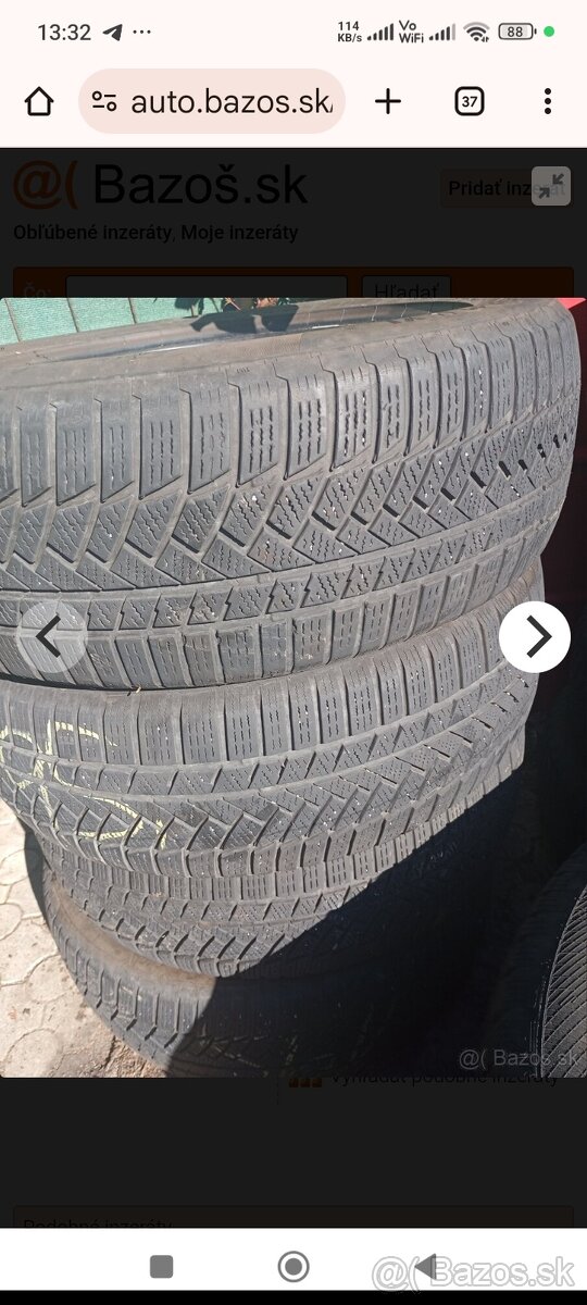 235/55 R19 zimné Continental - 2