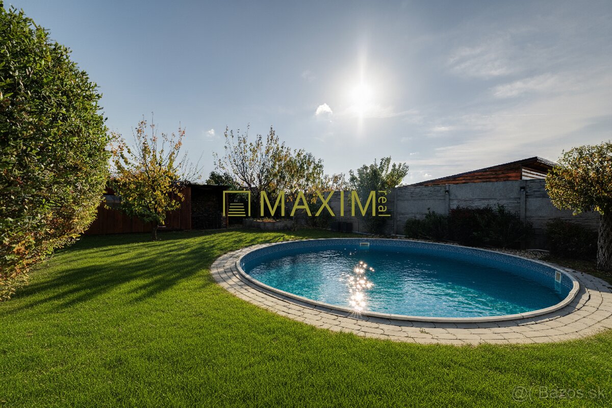 TOP Exkluzívny 4-izbový dom v Miloslavove: Bazén, záhrada, f - 2