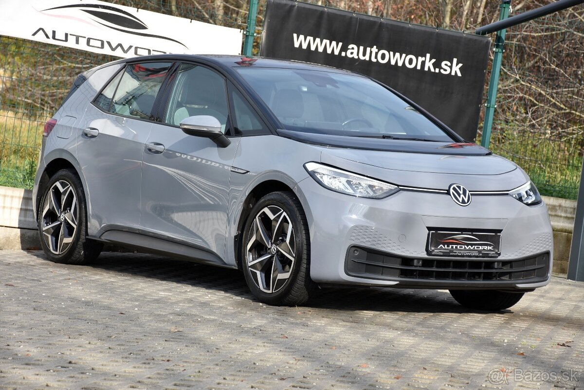 Volkswagen ID.3 PRO S 77_kWh 204_KONÍ SOH - 93,8 % - 2