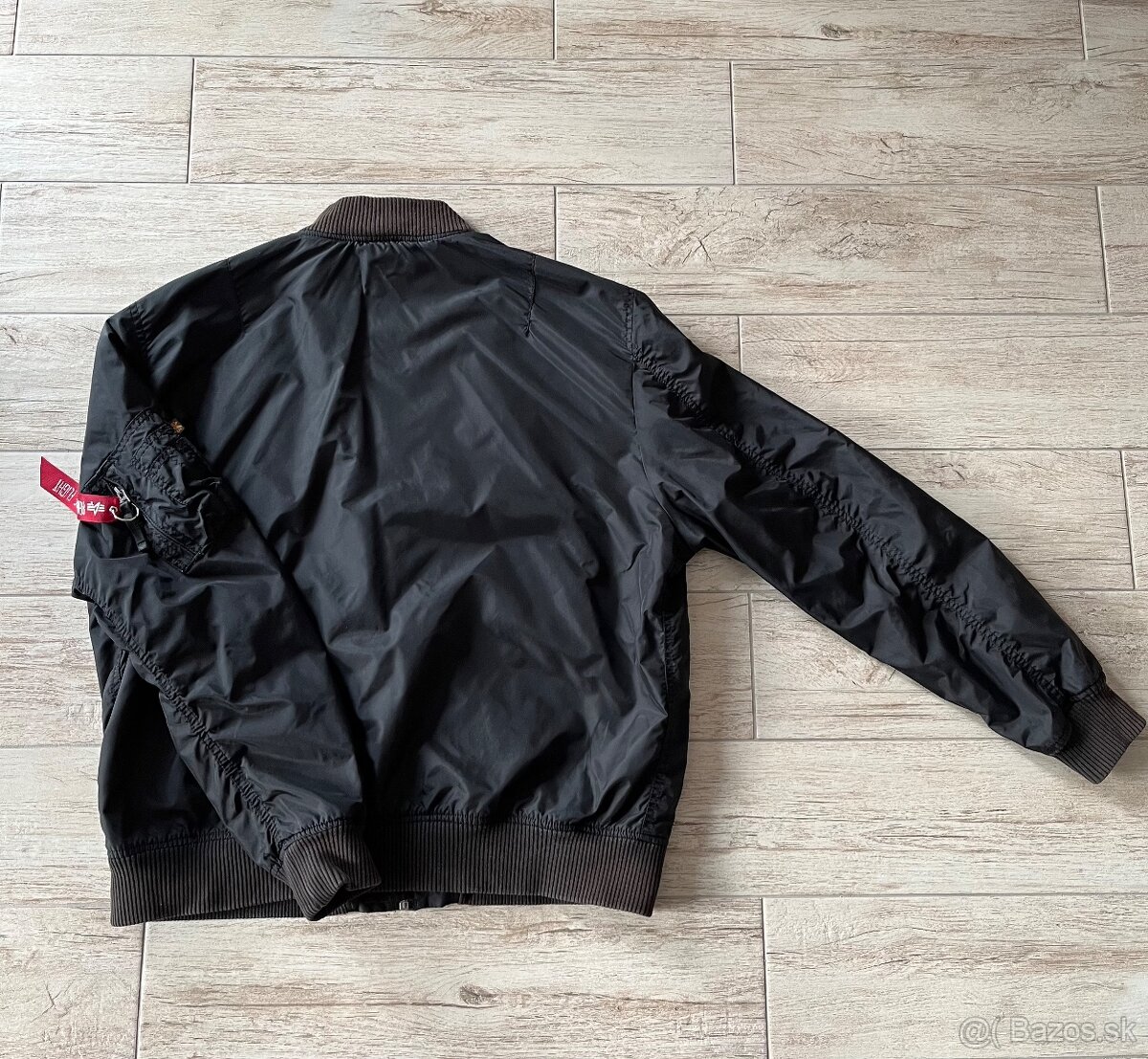 Pánska bunda Alpha Industries MA-1 TT, veľkosť 3XL, čierna - 2